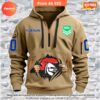 Personalized New Zealand Warriors Half Zip Heavy Hoodie