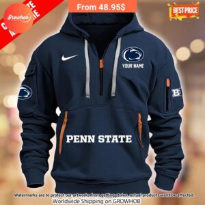 personalized penn state lady lions half zip heavy hoodie 5 333