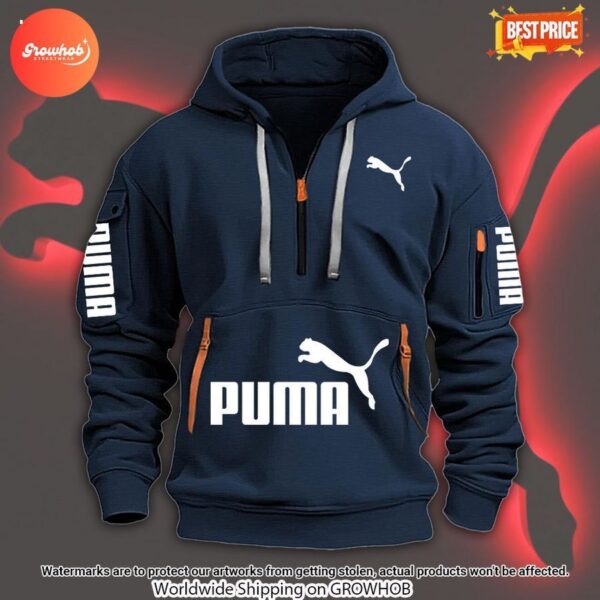 Puma Half Zip Heavy Hoodie