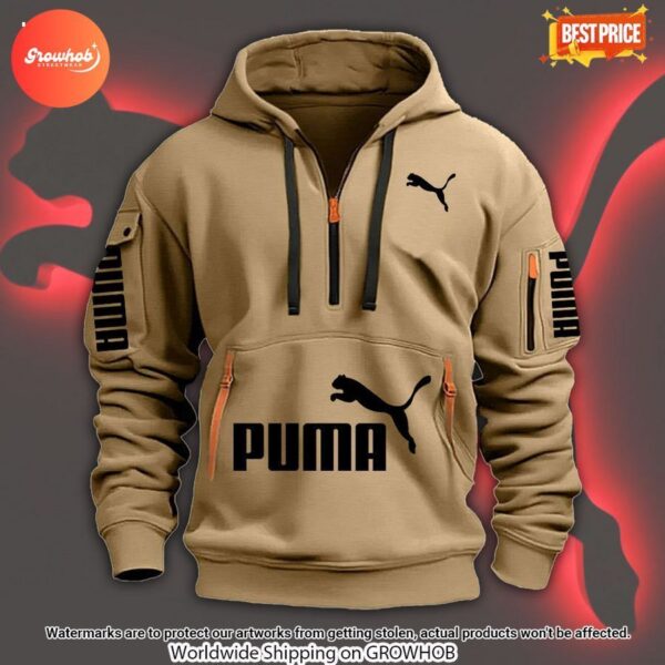 Puma Half Zip Heavy Hoodie