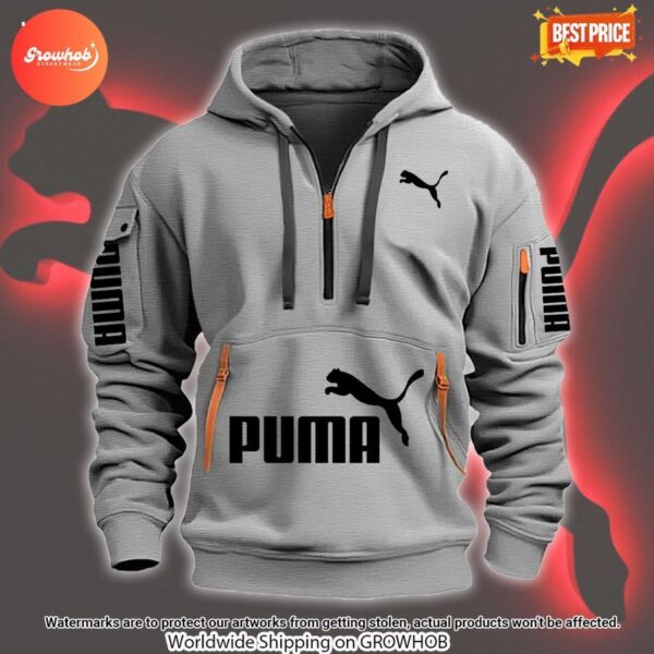 Puma Half Zip Heavy Hoodie