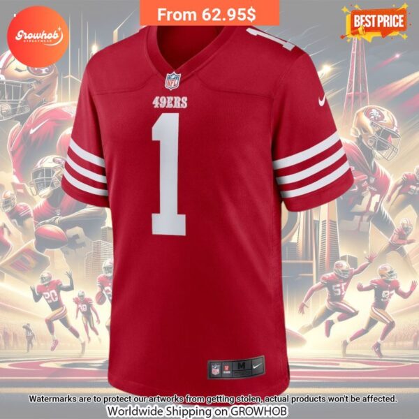 Ricky Pearsall San Francisco 49ers Nike 2024 Draft First Round Pick Player Game Jersey