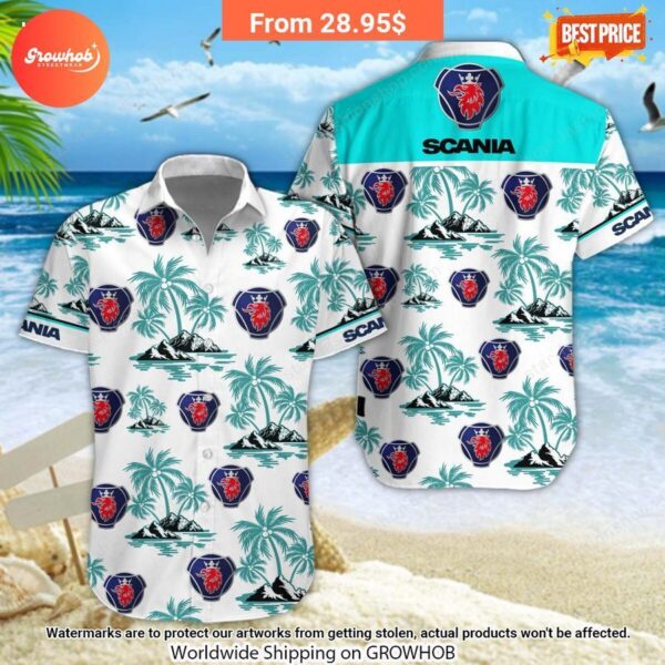 Scania Hawaiian Shirt and Short