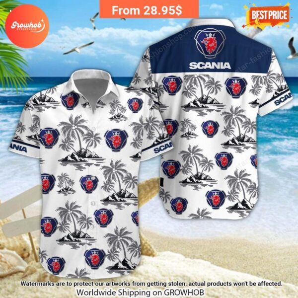 Scania Hawaiian Shirt and Short