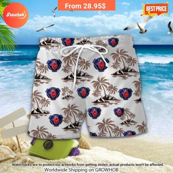 Scania Hawaiian Shirt and Short