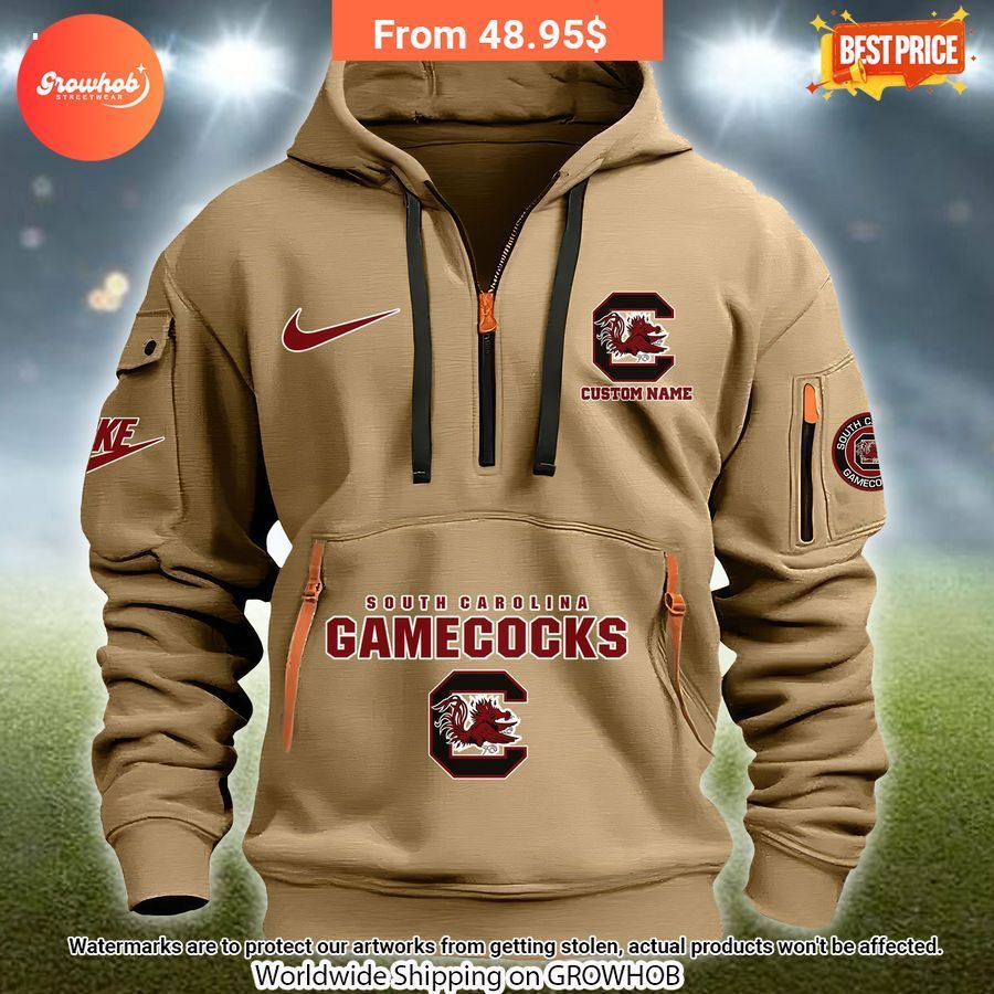 South Carolina Gamecocks Nike Half Zip Hoodie 1