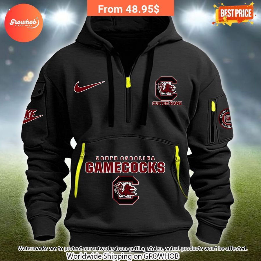 South Carolina Gamecocks Nike Half Zip Hoodie 2