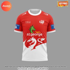 St George Illawarra Dragons Ben Hunt T Shirt 2