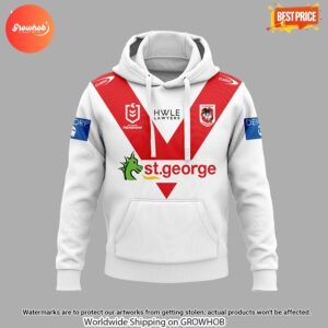 St George Illawarra Dragons Squadron Energy Hoodie 2