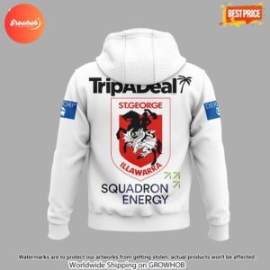 St George Illawarra Dragons Squadron Energy Hoodie 3