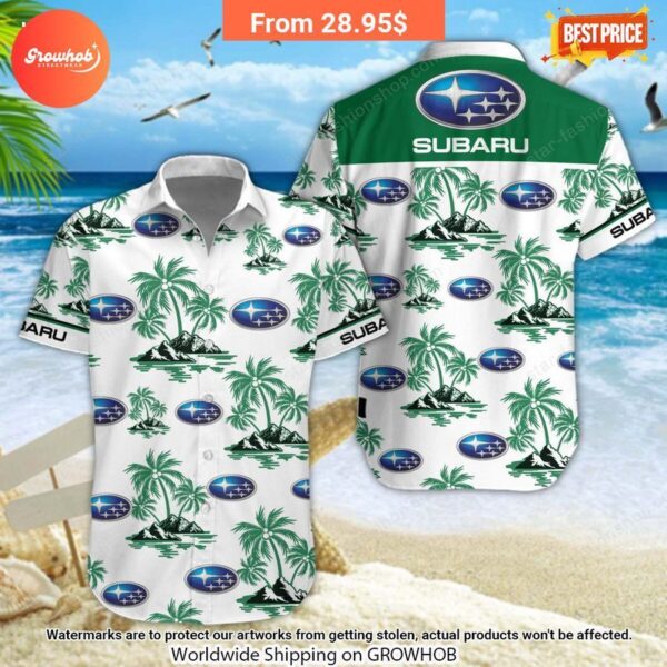 Subaru Hawaiian Shirt and Short