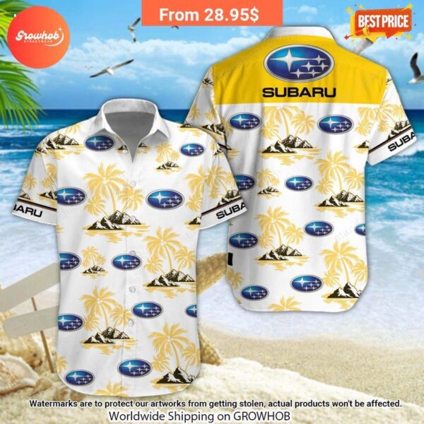 Subaru Hawaiian Shirt and Short