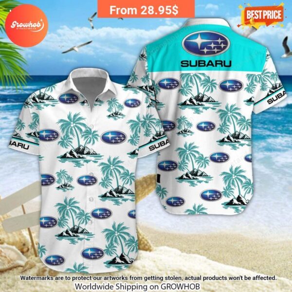 Subaru Hawaiian Shirt and Short