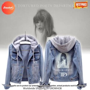 Taylor Swift Hooded Denim Jacket 1