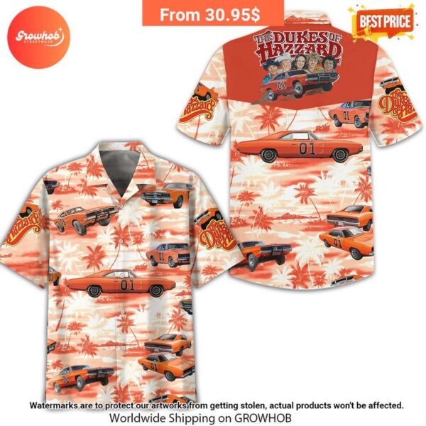 The Dukes of Hazzard Hawaiian Shirt