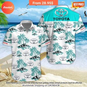 toyota hawaiian shirt and short 7