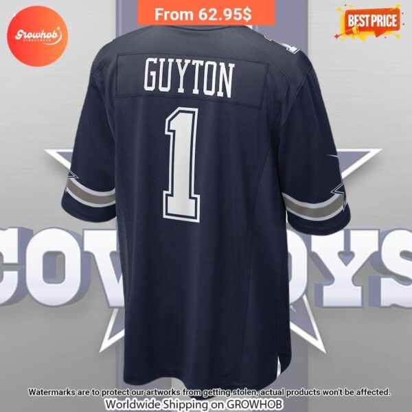 Tyler Guyton Dallas Cowboys Nike 2024 Draft First Round Pick Player Game Jersey