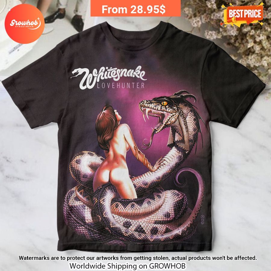 Whitesnake Lovehunter Album Cover Shirt 1