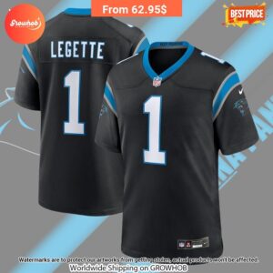 Xavier Legette Carolina Panthers Nike 2024 First Round Pick Game Player Jersey