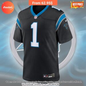 Xavier Legette Carolina Panthers Nike 2024 First Round Pick Game Player Football Jersey 2