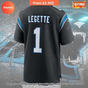 Xavier Legette Carolina Panthers Nike 2024 First Round Pick Game Player Football Jersey 3