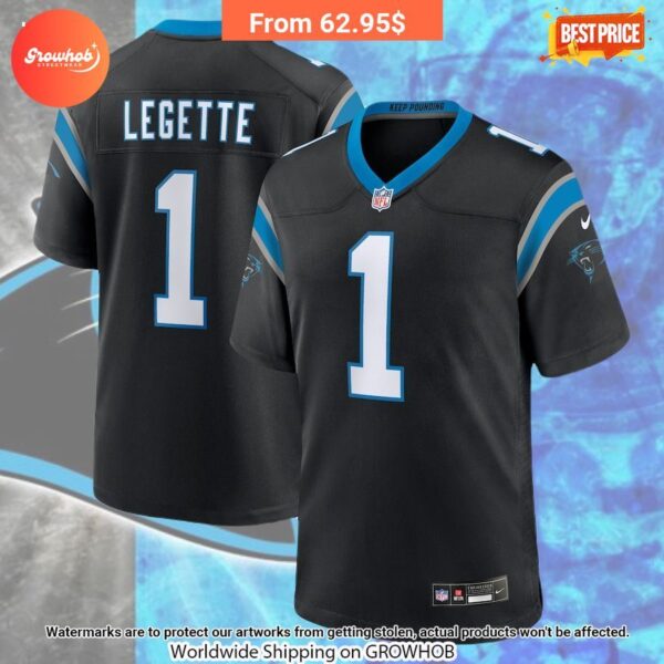 Xavier Legette Carolina Panthers Nike 2024 First Round Pick Game Player Jersey