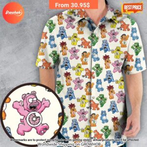 Care Bears and The Simpsons Hawaiian Shirt