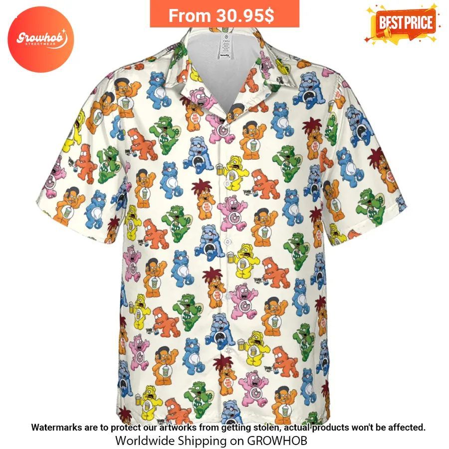 Care Bears And The Simpsons Hawaiian Shirt 2