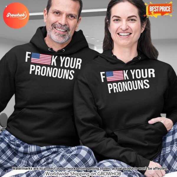 F Your Pronouns US Flag Shirt