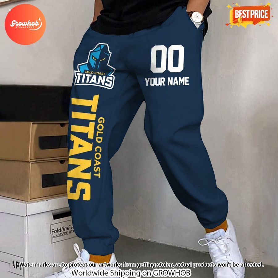 Gold Coast Titans Custom Pants Joggers 1