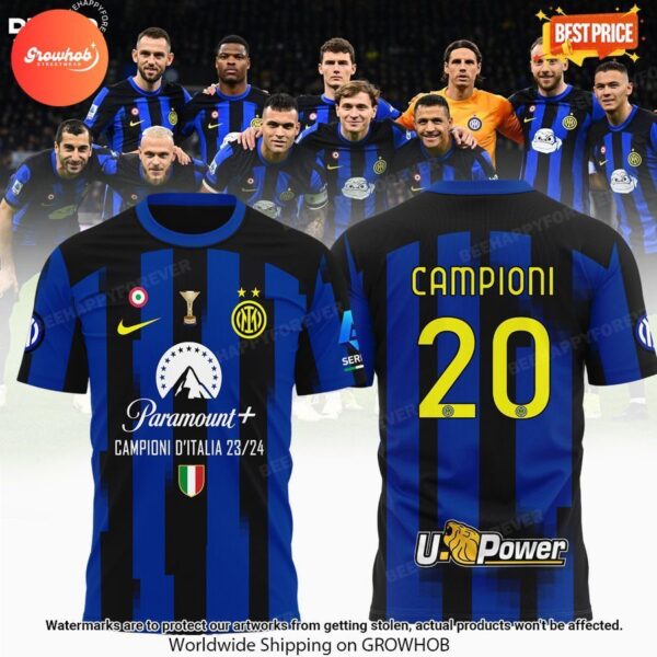 Inter Milan 23/24 Campioni D’Itali Hoodie