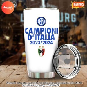 Inter Milan 23 24 Campioni Ditali Tumbler 6