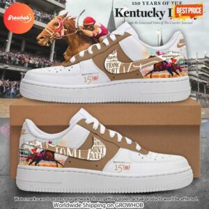 Kentucky Derby 150 years Nike Air Force 1 shoes