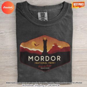 Mordor National Park Vintage Acid Washed Shirt