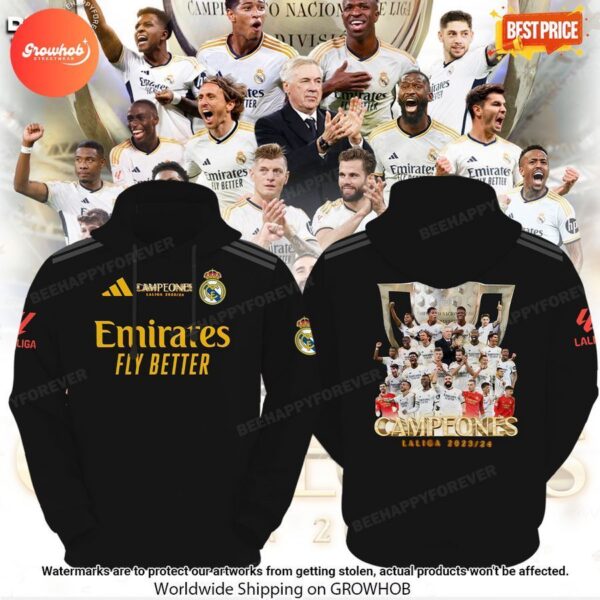 Real Madrid Laliga 23/24 Champions Shirt