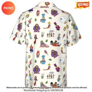 Schoolhouse Rock Characters Hawaiian Shirt 3