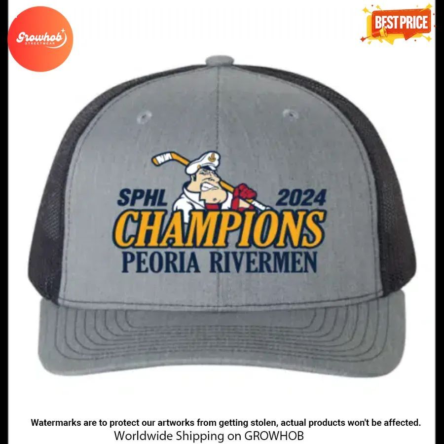 SPHL 2024 Peoria Rivermen Cap - Growhob