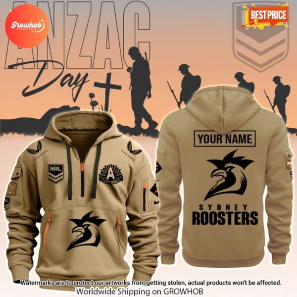 Sydney Roosters Anzac Round Custom Hoodie Pant