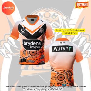 Wests Tigers 2024 Indigenous Football Jersey