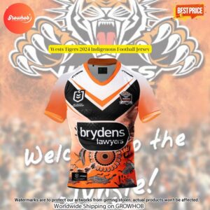 Wests Tigers 2024 Indigenous Football Jersey 2