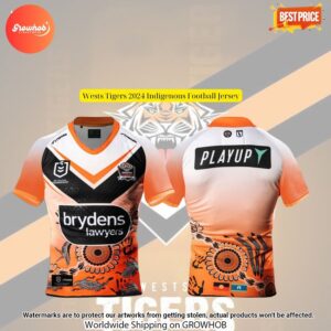 Wests Tigers 2024 Indigenous Football Jersey 4